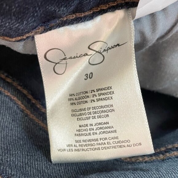 Jessica Simpson Rockin’ Curvy Bootcut Jeans Sz 30 - Picture 10 of 11
